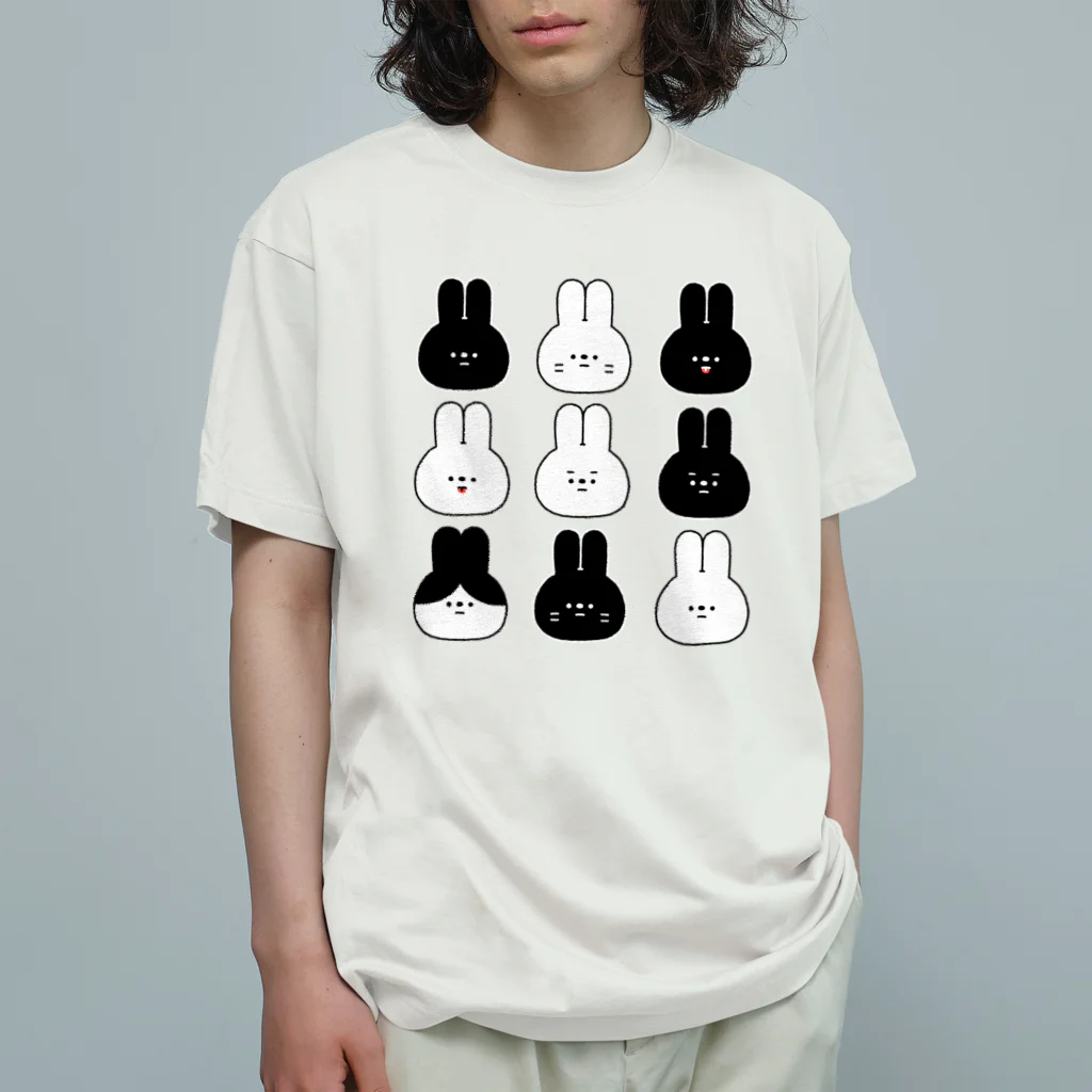 こつｗのおみせの量産うさぎ オセロ Organic Cotton T-Shirt