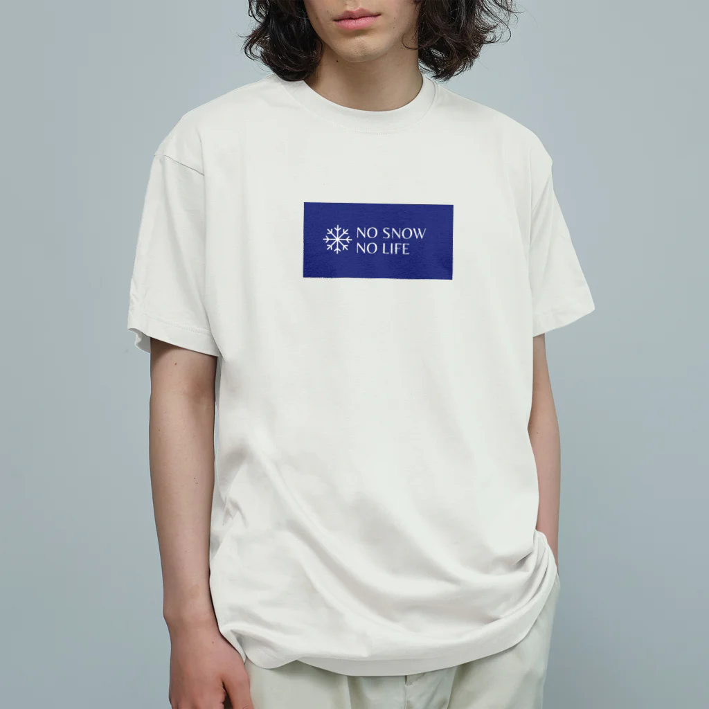 WHITETREE（ホワイトツリー）のNO SNOW NO LIFE #003 Organic Cotton T-Shirt