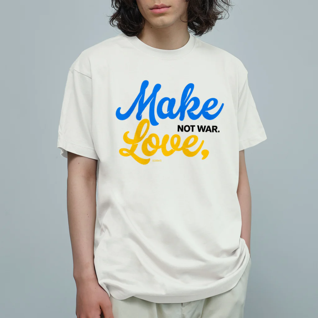 NicoRock 2569のMakeLove, NOTWAR KIDS オーガニックコットンTシャツ