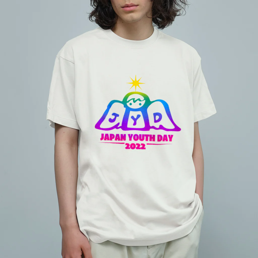 JYD2022 屋さんのシン・JYDロゴTシャツ〜NEWロゴ〜 オーガニックコットンTシャツ