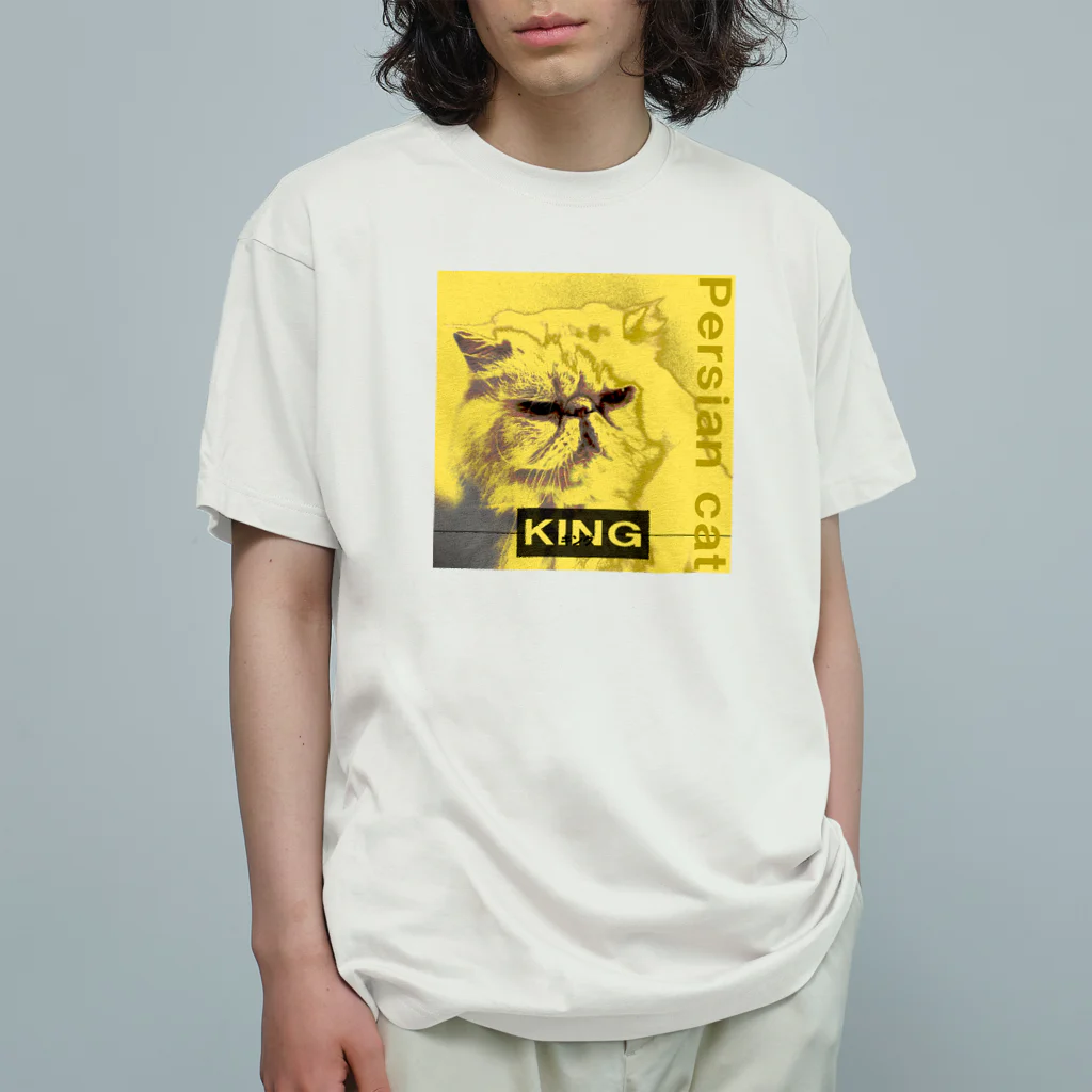 雷花の一花のきんぐ Organic Cotton T-Shirt