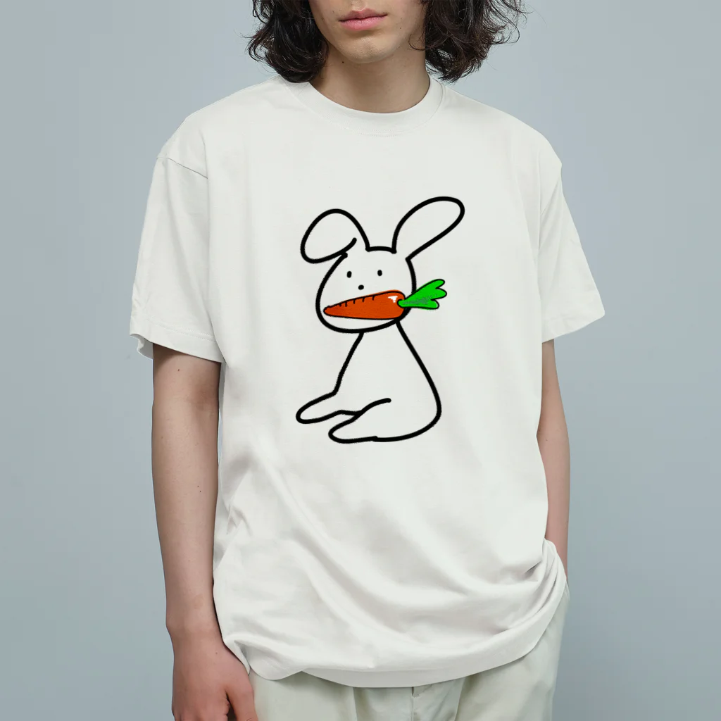 TSKR64の人参　is　 ローディング Organic Cotton T-Shirt