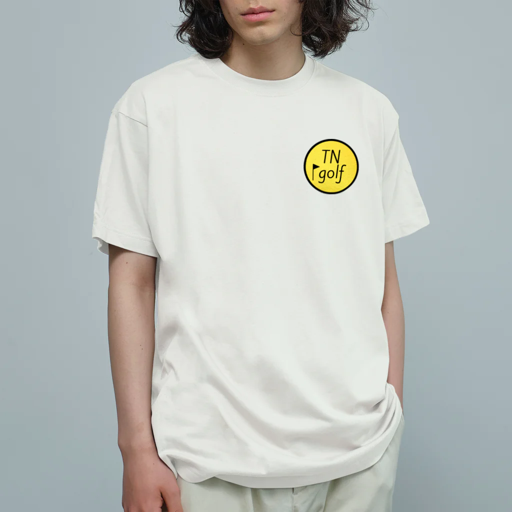 TN golfのTN golf(イエロー) オーガニックコットンTシャツ