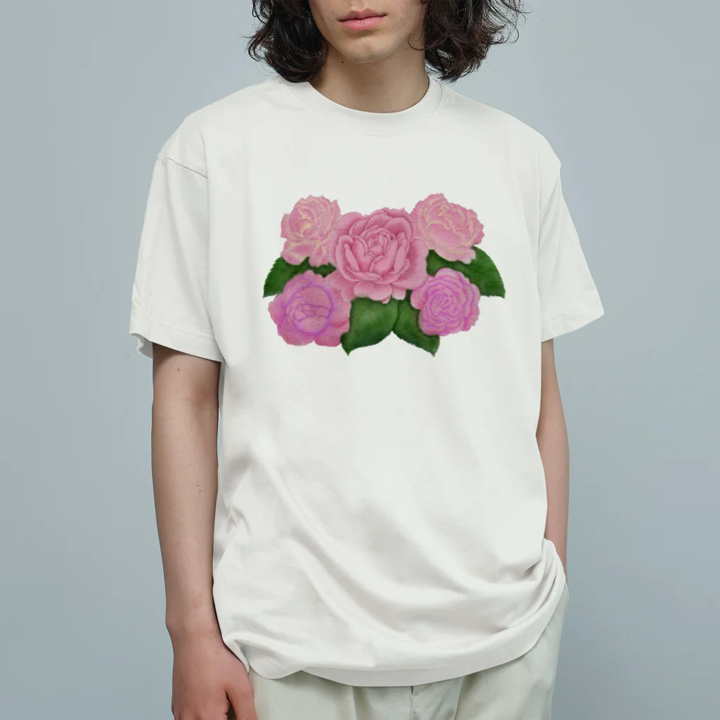 工房lakshmiの女神のガーデン Organic Cotton T-Shirt