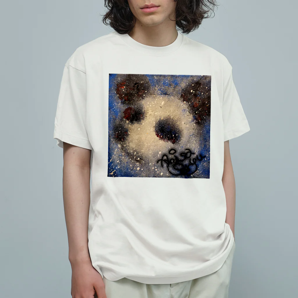 arisa_saryu369のパンダ Organic Cotton T-Shirt