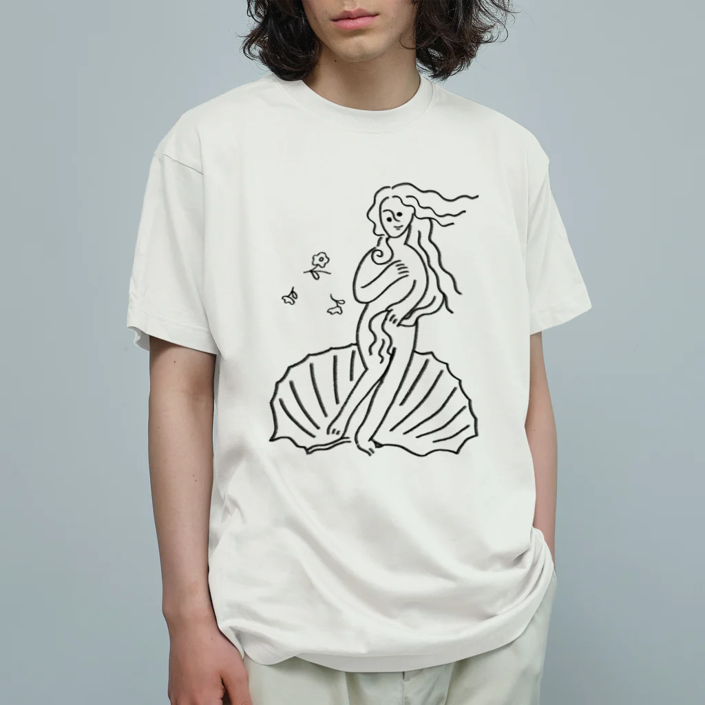 boorichanのヴィーナス誕生です〜 Organic Cotton T-Shirt