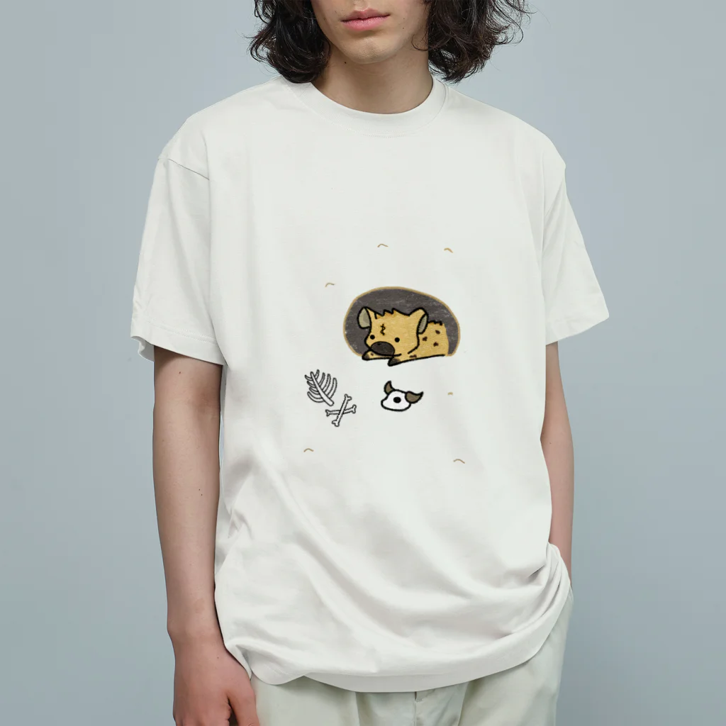 有限会社サイエンスファクトリーの巣穴で休むラフィンちゃん Organic Cotton T-Shirt