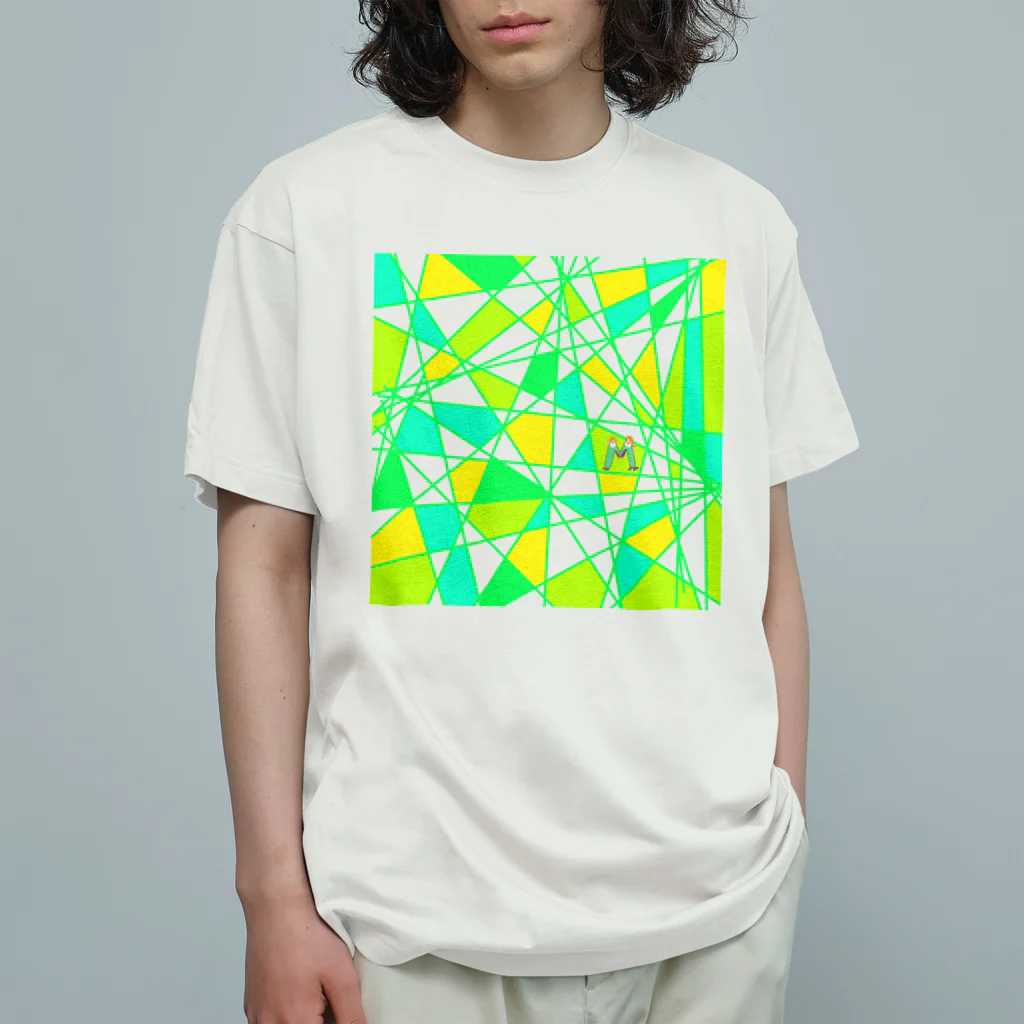 ミーミー⭐︎イニシャルズ/スージーズストアのイニシャルズ⭐︎かくれんぼイニシャルズM Organic Cotton T-Shirt