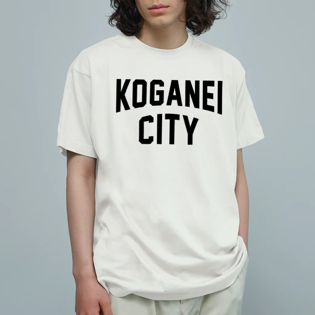 【関税込み】シグネチャーロゴ コットンTシャツ 小金井市 KOGANEI CITY / JIMOTOE Wear Local Japan