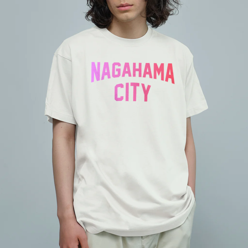 JIMOTOE Wear Local Japanの長浜市 NAGAHAMA CITY Organic Cotton T-Shirt