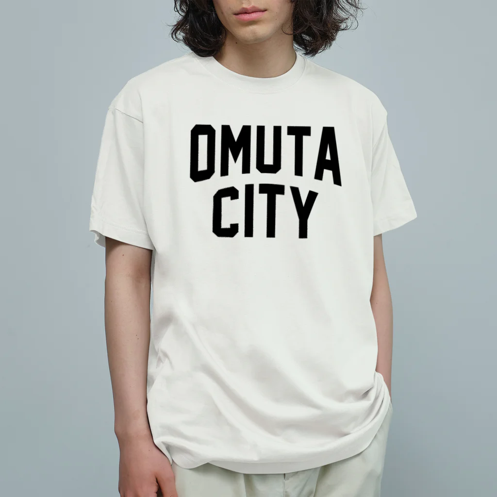 JIMOTOE Wear Local Japanの大牟田市 OMUTA CITY オーガニックコットンTシャツ