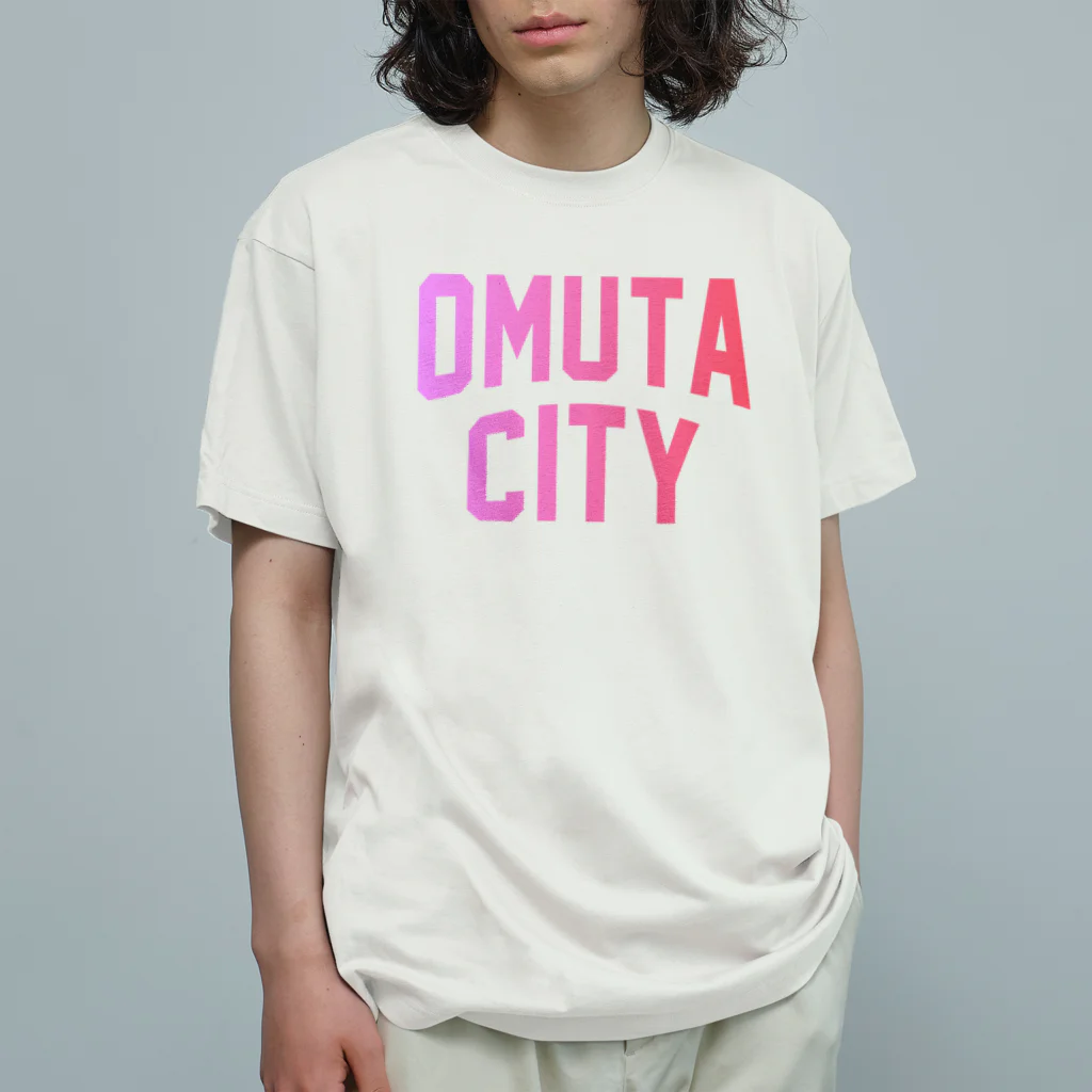 JIMOTOE Wear Local Japanの大牟田市 OMUTA CITY オーガニックコットンTシャツ