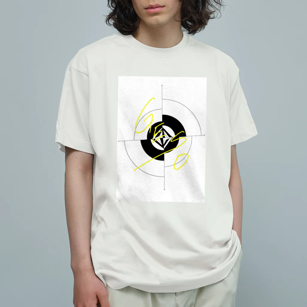 げそのゼンタングル研究所のGESOオリジナルロゴ商品 Organic Cotton T-Shirt