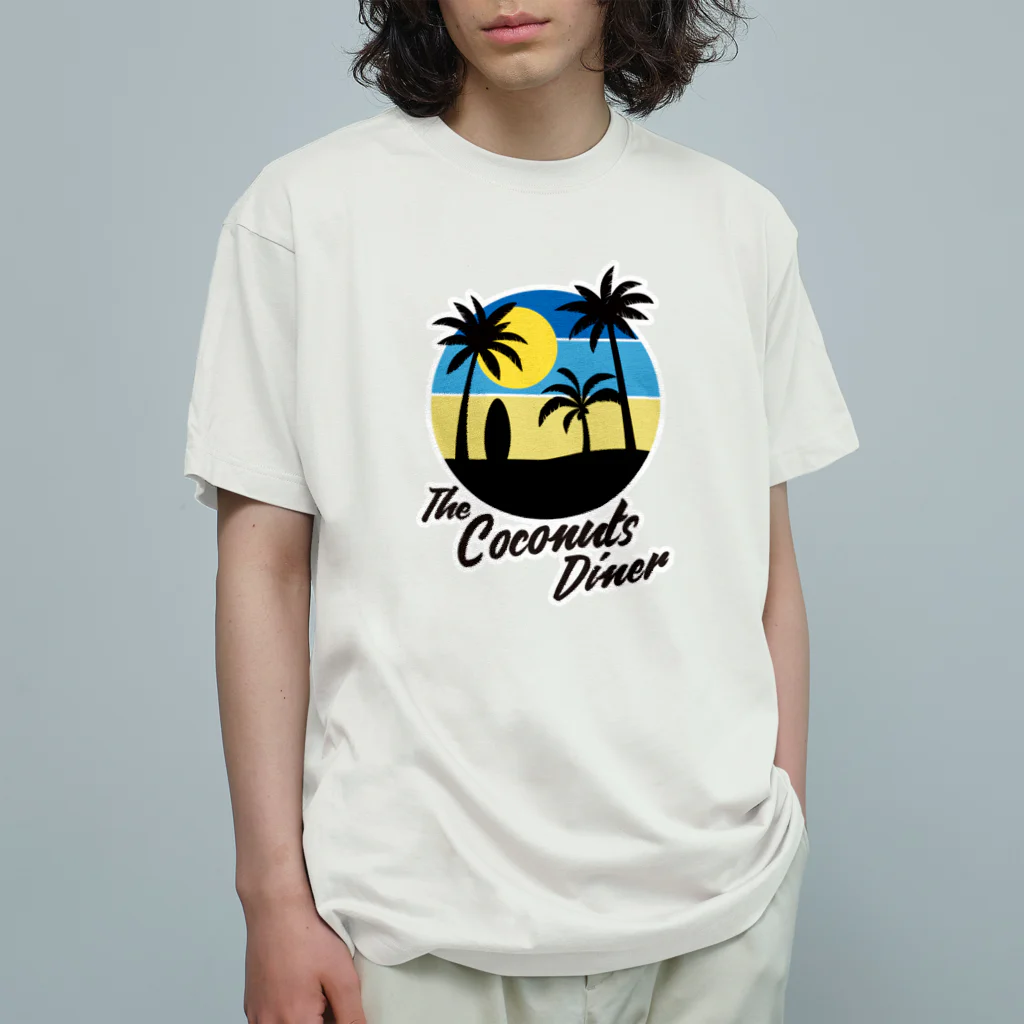 やしの実食堂オリジナルグッズの空色やしの実食堂 Organic Cotton T-Shirt