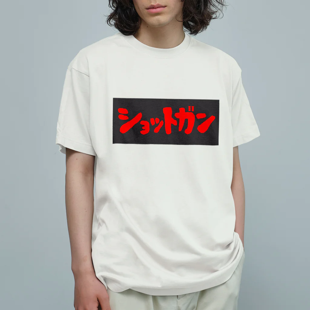 komgikogikoのショットガン オーガニックコットンTシャツ