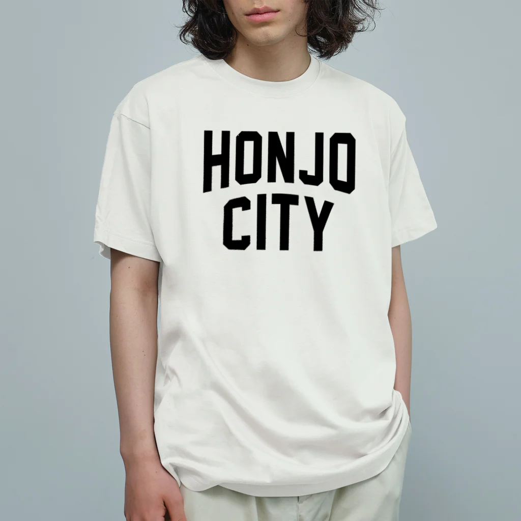 JIMOTOE Wear Local Japanの本庄市 HONJO CITY Organic Cotton T-Shirt