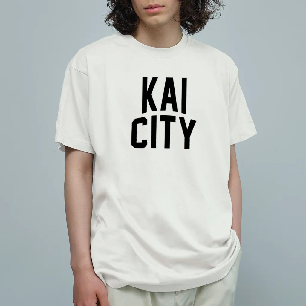 JIMOTOE Wear Local Japanの甲斐市 KAI CITY オーガニックコットンTシャツ