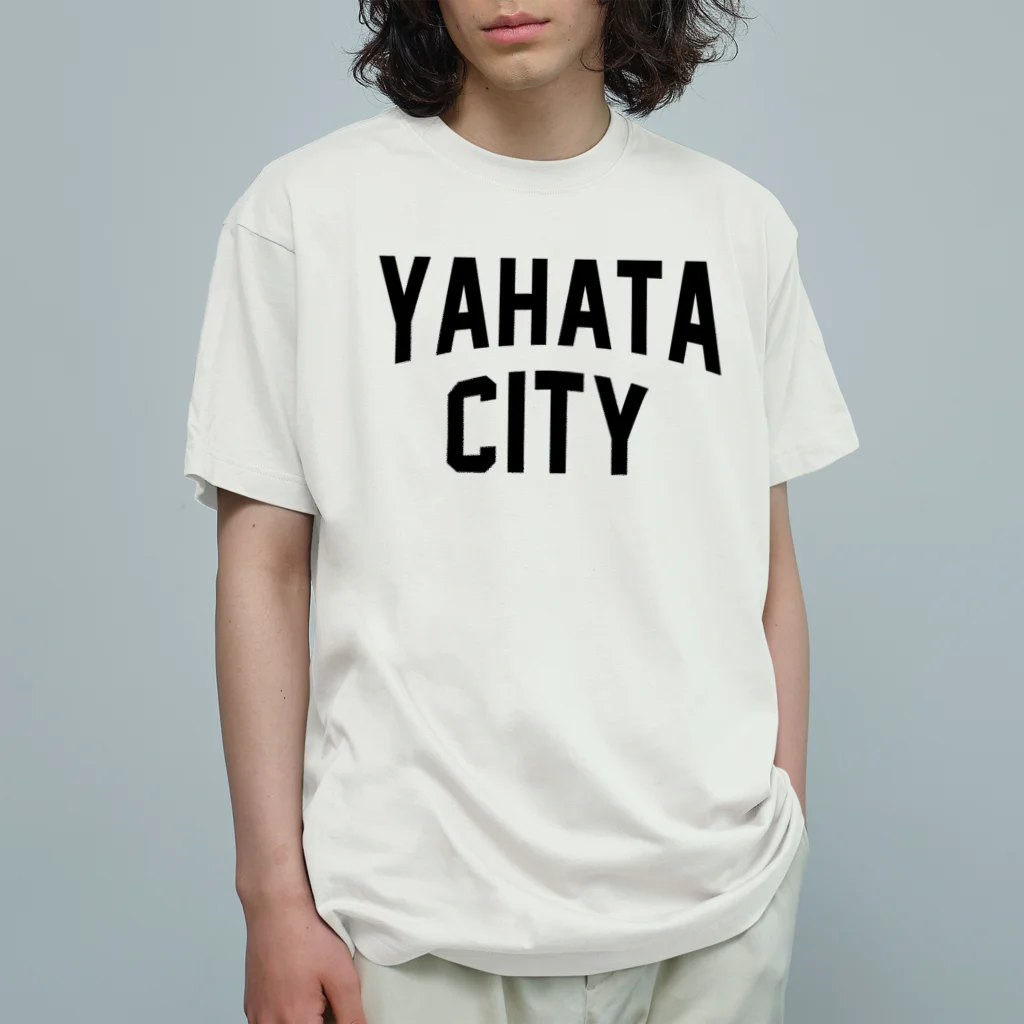 JIMOTO Wear Local Japanの八幡市 YAHATA CITY オーガニックコットンTシャツ