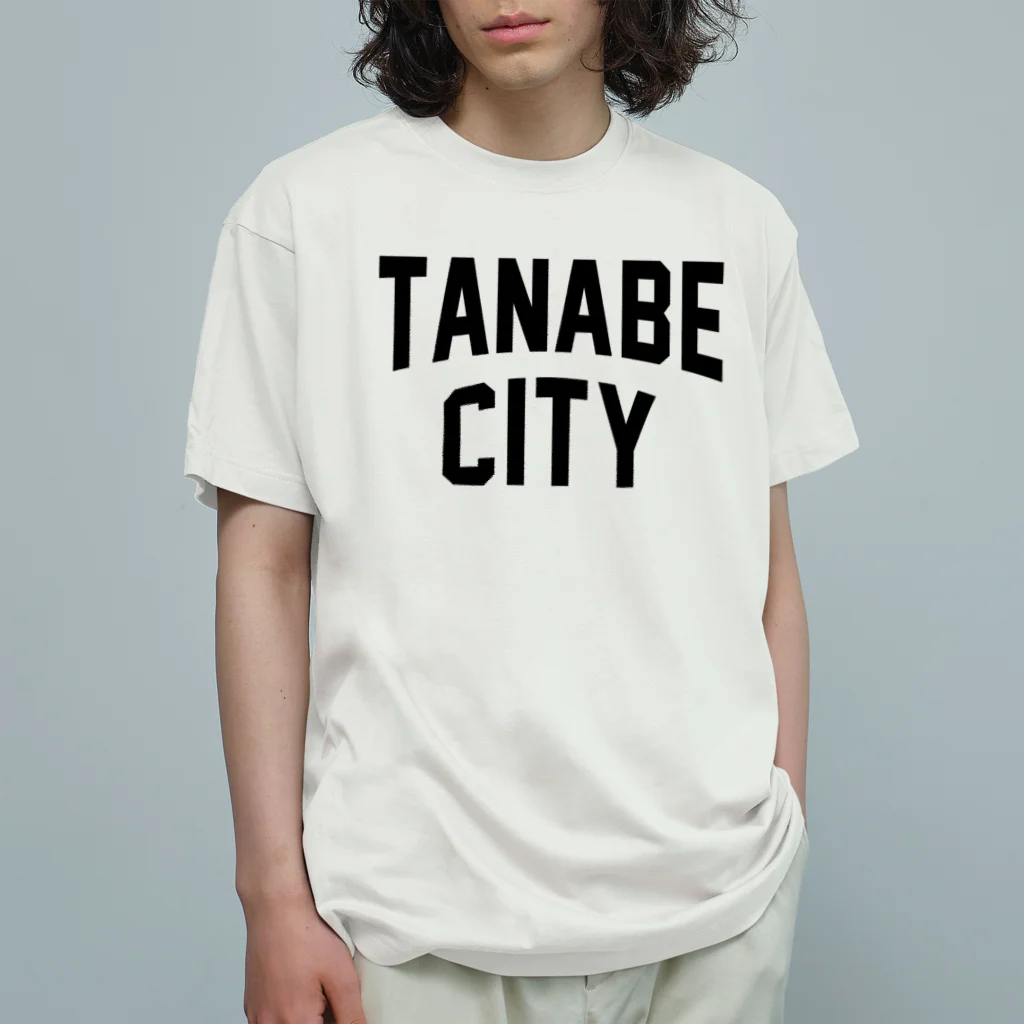 JIMOTO Wear Local Japanの田辺市 TANABE CITY オーガニックコットンTシャツ