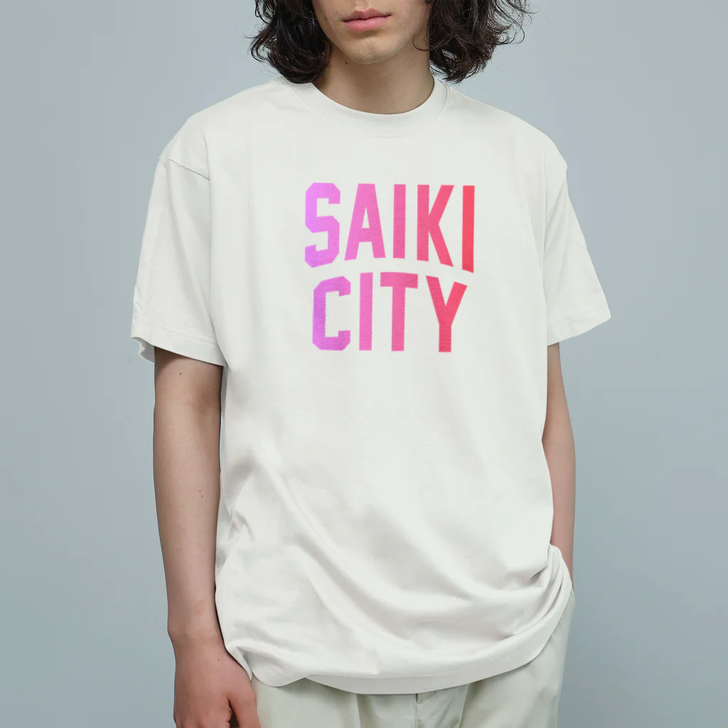 JIMOTOE Wear Local Japanの佐伯市 SAIKI CITY オーガニックコットンTシャツ
