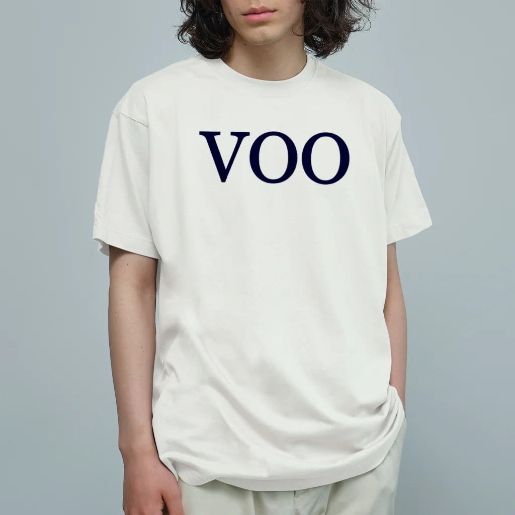 ニポトレ本舗☆投資家とトレーダーに捧ぐのVOO for 米国株投資家 オーガニックコットンTシャツ