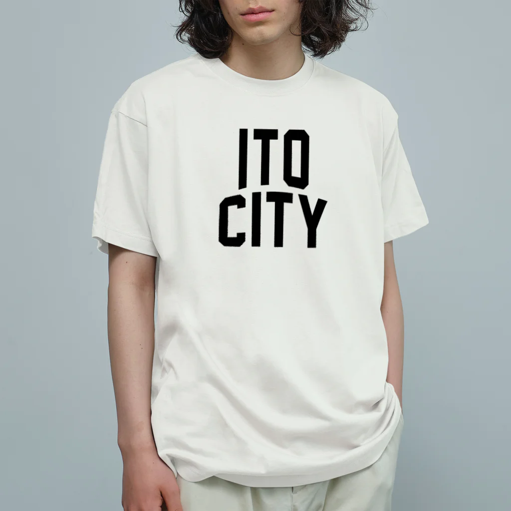 JIMOTOE Wear Local Japanの伊東市 ITO CITY オーガニックコットンTシャツ