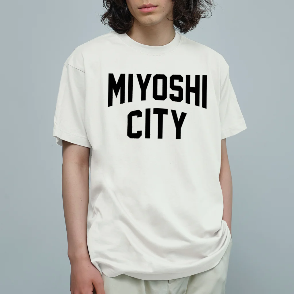 JIMOTOE Wear Local Japanのみよし市 MIYOSHI CITY Organic Cotton T-Shirt