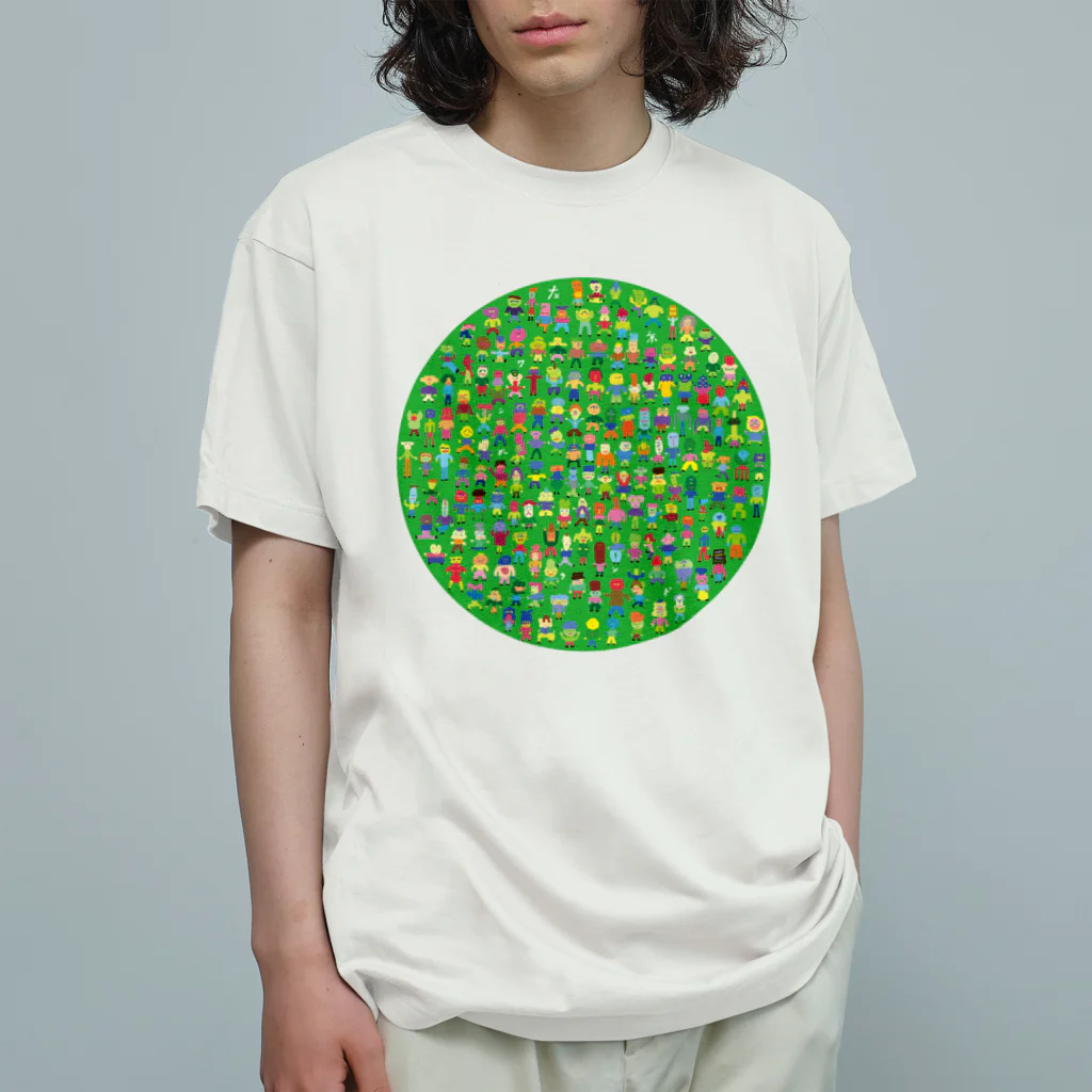 左京ワンダー・ドネーショップの宮Cityイラスト2021夏 オーガニックコットンTシャツ