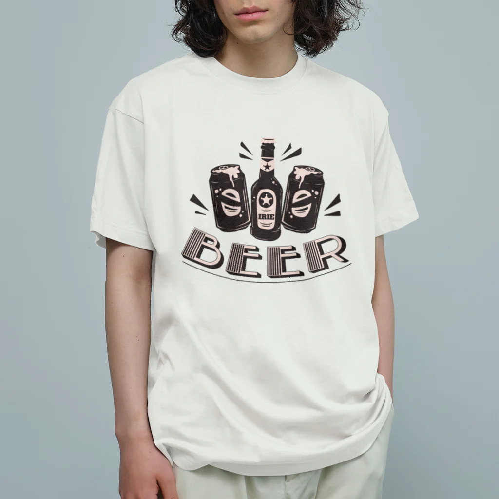 鍼処 IRIE (アイリー) 【公式】のアイリーbeer オーガニックコットンTシャツ