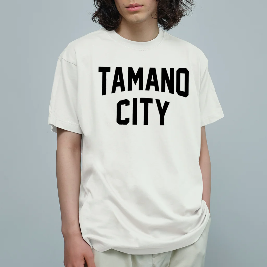 JIMOTOE Wear Local Japanの玉野市 TAMANO CITY Organic Cotton T-Shirt