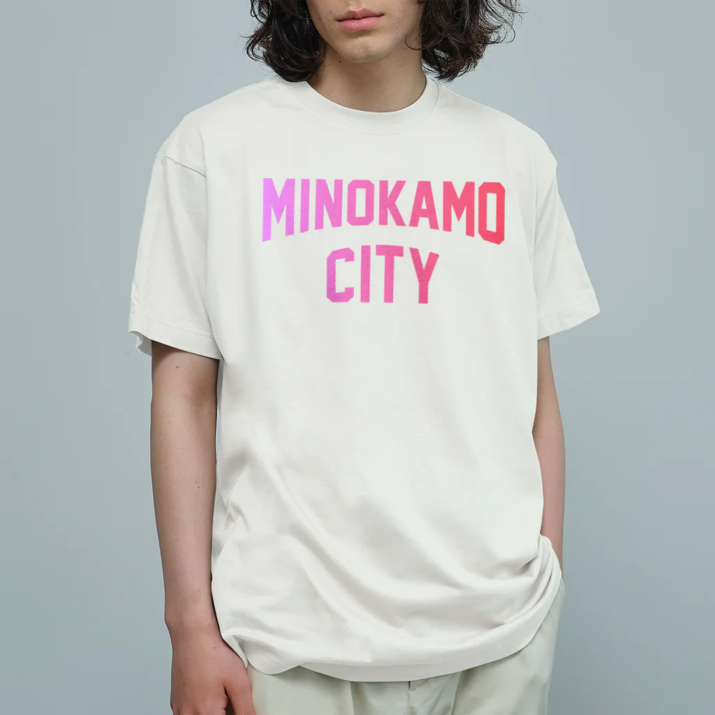 JIMOTOE Wear Local Japanの美濃加茂市 MINOKAMO CITY Organic Cotton T-Shirt