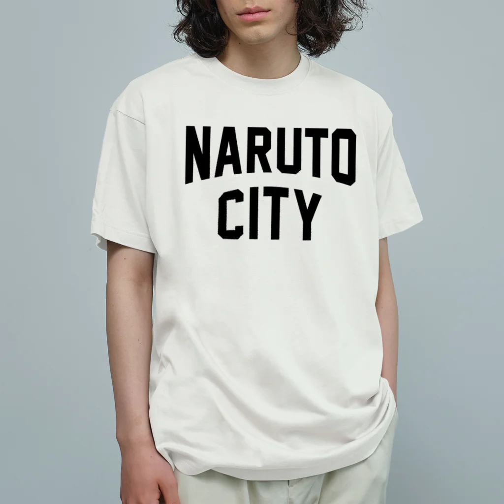 JIMOTOE Wear Local Japanの鳴門市 NARUTO CITY Organic Cotton T-Shirt