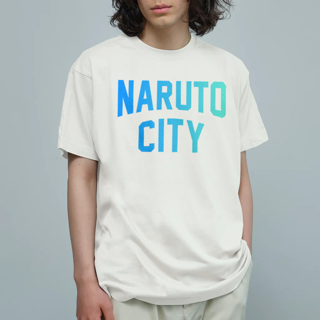 JIMOTOE Wear Local Japanの鳴門市 NARUTO CITY Organic Cotton T-Shirt