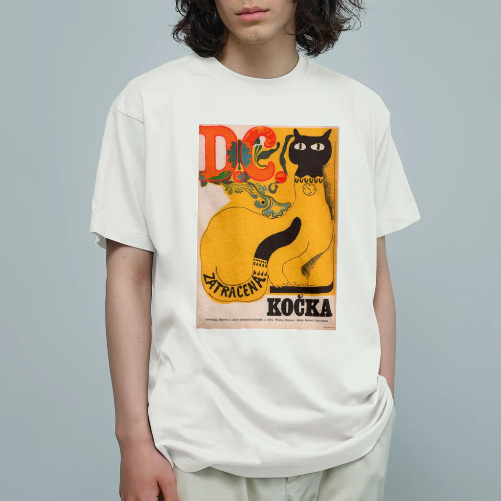 YS VINTAGE WORKSのチェコ・KOCKA（=チェコ語で猫） Organic Cotton T-Shirt