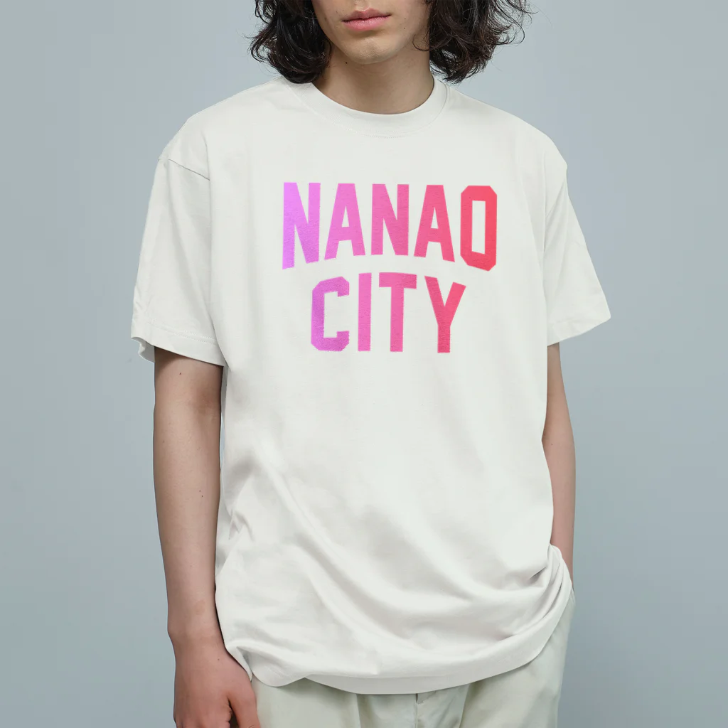 JIMOTOE Wear Local Japanの七尾市 NANAO CITY オーガニックコットンTシャツ