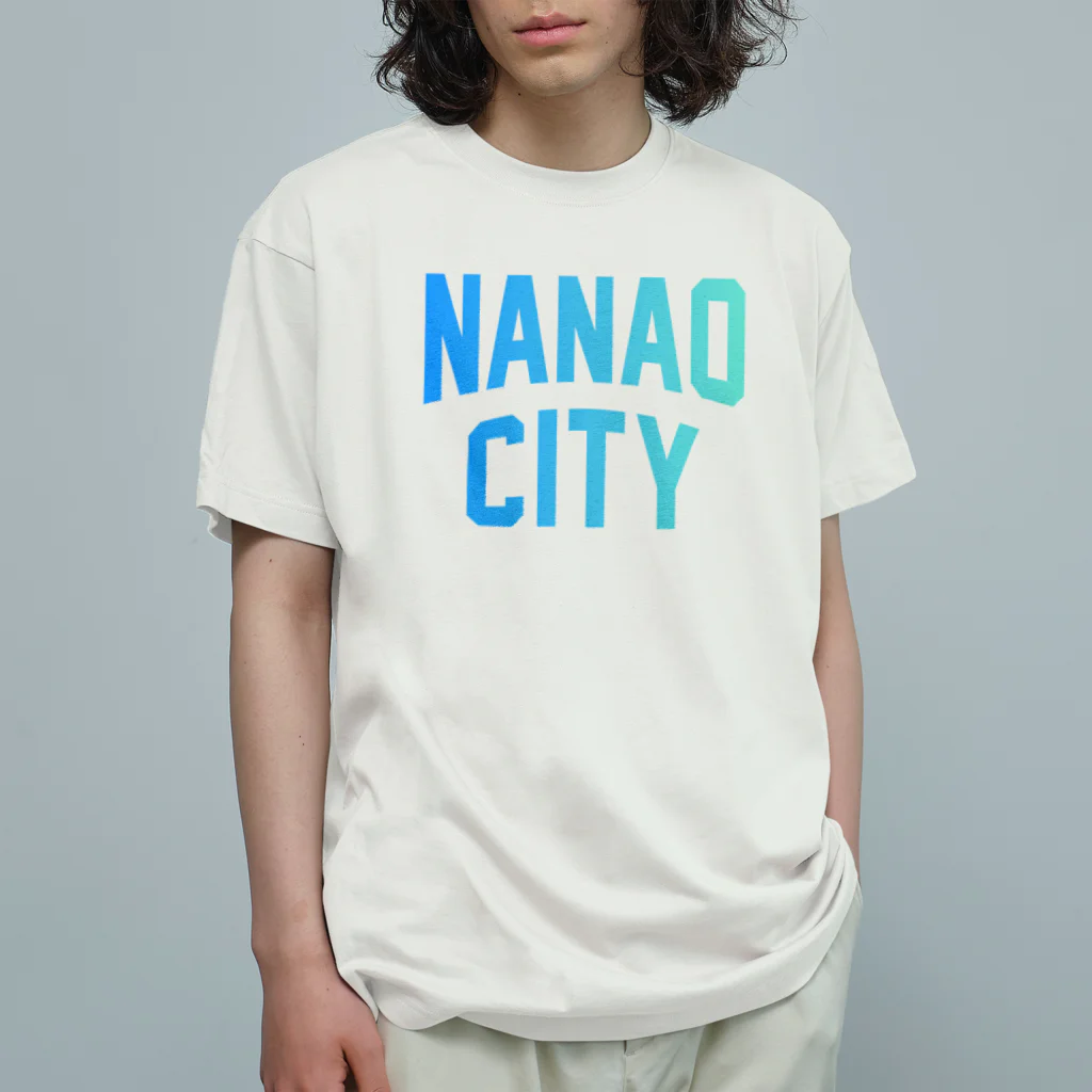 JIMOTO Wear Local Japanの七尾市 NANAO CITY オーガニックコットンTシャツ