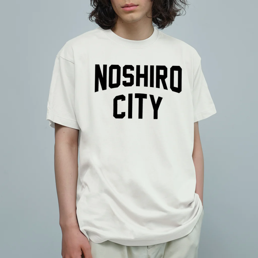 JIMOTOE Wear Local Japanの能代市 NOSHIRO CITY Organic Cotton T-Shirt