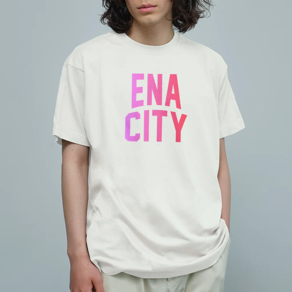 JIMOTOE Wear Local Japanの恵那市 ENA CITY Organic Cotton T-Shirt