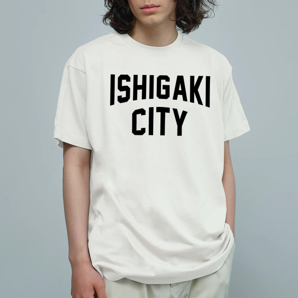 JIMOTO Wear Local Japanの石垣市 ISHIGAKI CITY オーガニックコットンTシャツ