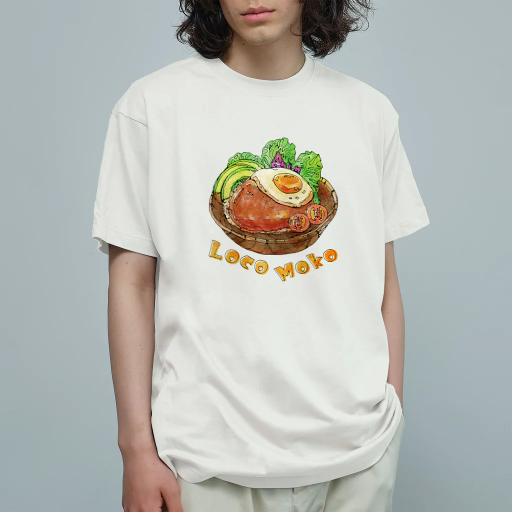 huroshikiのロコモコ/Loco Moko オーガニックコットンTシャツ