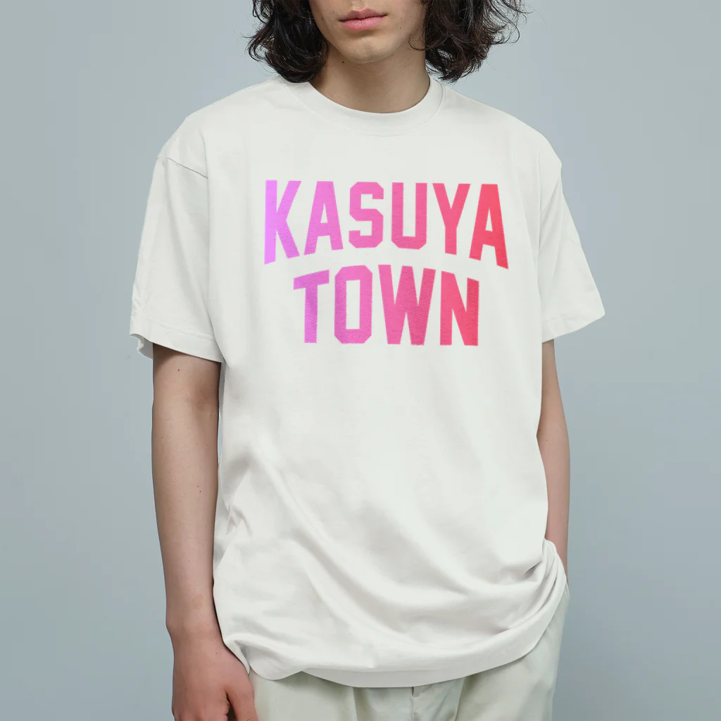 JIMOTOE Wear Local Japanの粕屋町市 KASUYA CITY Organic Cotton T-Shirt