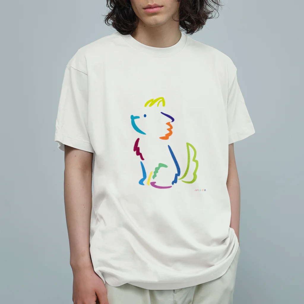 pomenomocoのpomenomoco オーガニックコットンTシャツ