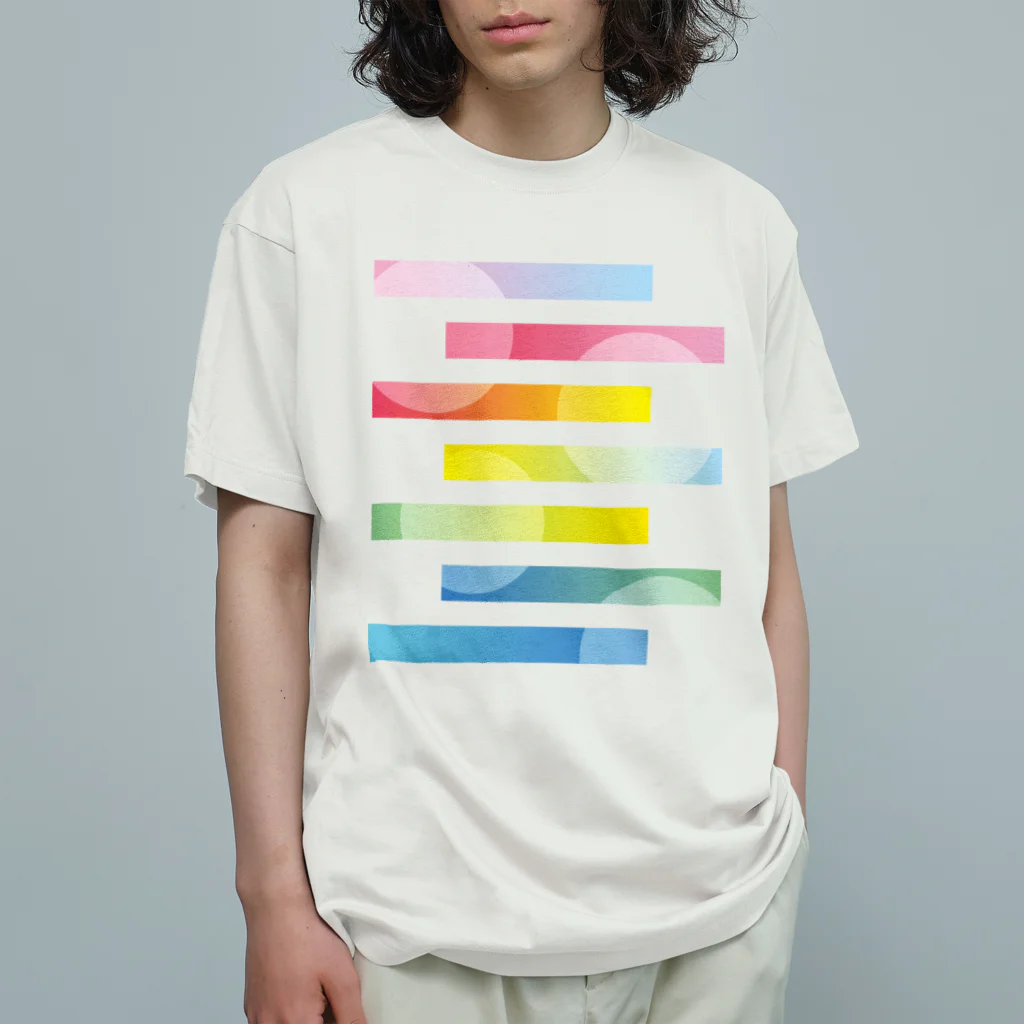 ほうせきやさんのカラフル付箋 Organic Cotton T-Shirt