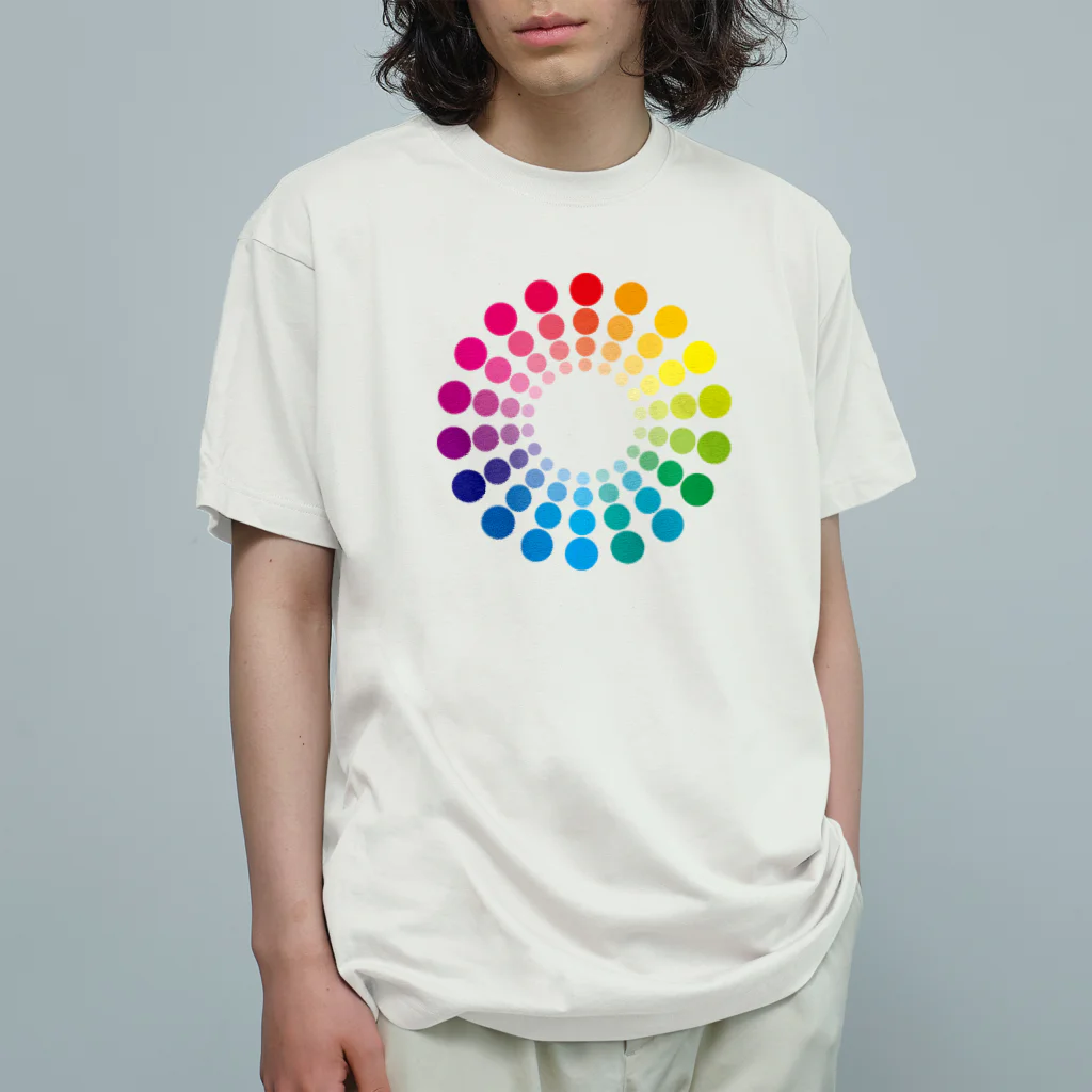 designMANのカラーチャート オーガニックコットンTシャツ