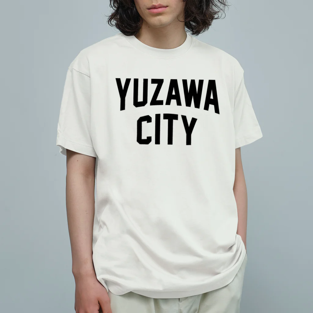 JIMOTOE Wear Local Japanの湯沢市 YUZAWA CITY オーガニックコットンTシャツ