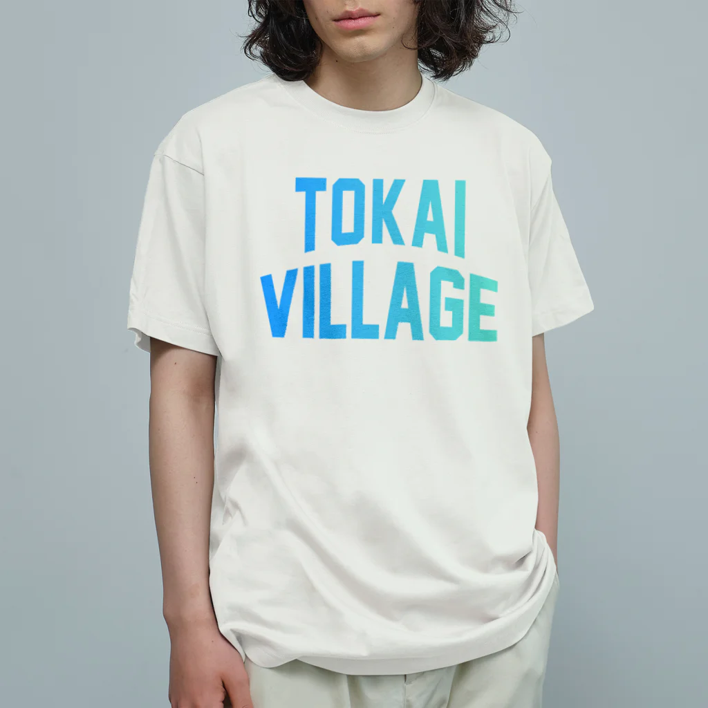JIMOTOE Wear Local Japanの東海村 TOKAI TOWN オーガニックコットンTシャツ