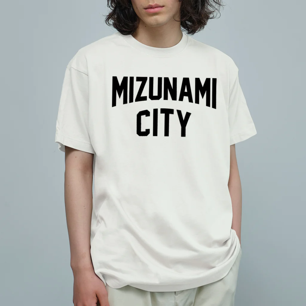 JIMOTOE Wear Local Japanの瑞浪市 MIZUNAMI CITY Organic Cotton T-Shirt