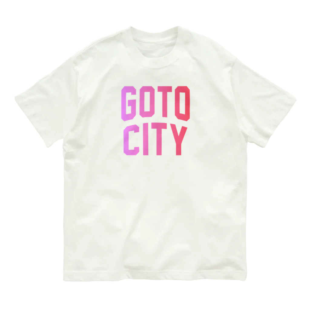 JIMOTO Wear Local Japanの五島市 GOTO CITY オーガニックコットンTシャツ