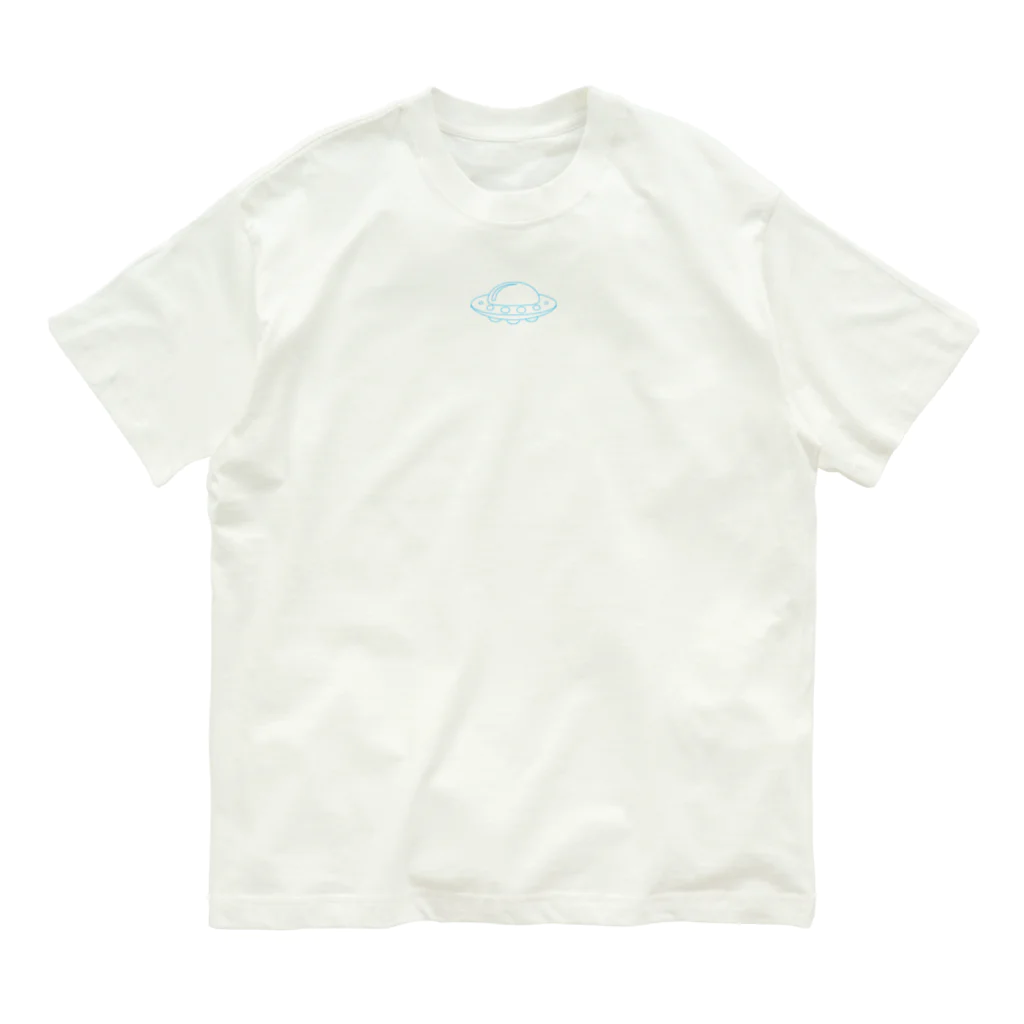 つなぐ のUFO オーガニックコットンTシャツ