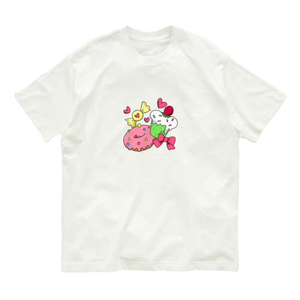 ★Mayamaya★のデザート Organic Cotton T-Shirt